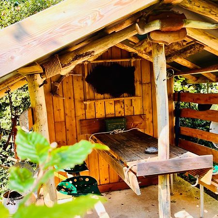 Écrainville La Cabane Perchee Du Trappeur מראה חיצוני תמונה